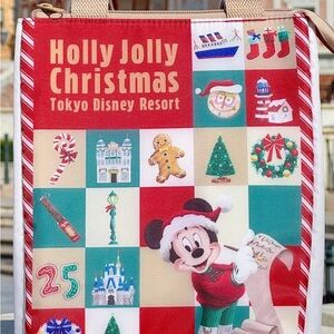 Tokyo Disneyland 2025 Christmas insulated tote brand